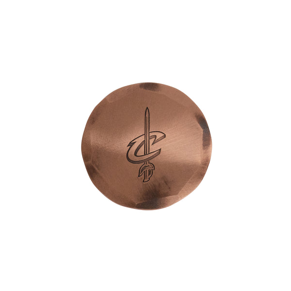 Hand Forged® Cleveland Cavaliers Ball Mark - Copper