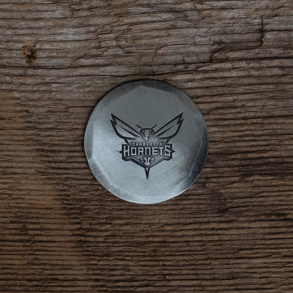 Hand Forged® Charlotte Hornets Ball Mark - Nickel