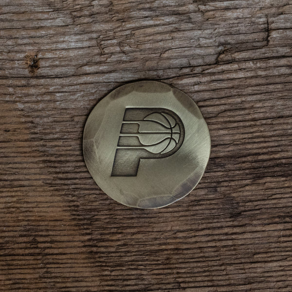 Hand Forged® Indiana Pacers Ball Mark - Bronze