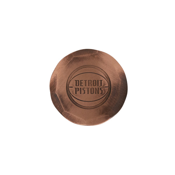 Hand Forged® Detroit Pistons Ball Mark - Copper