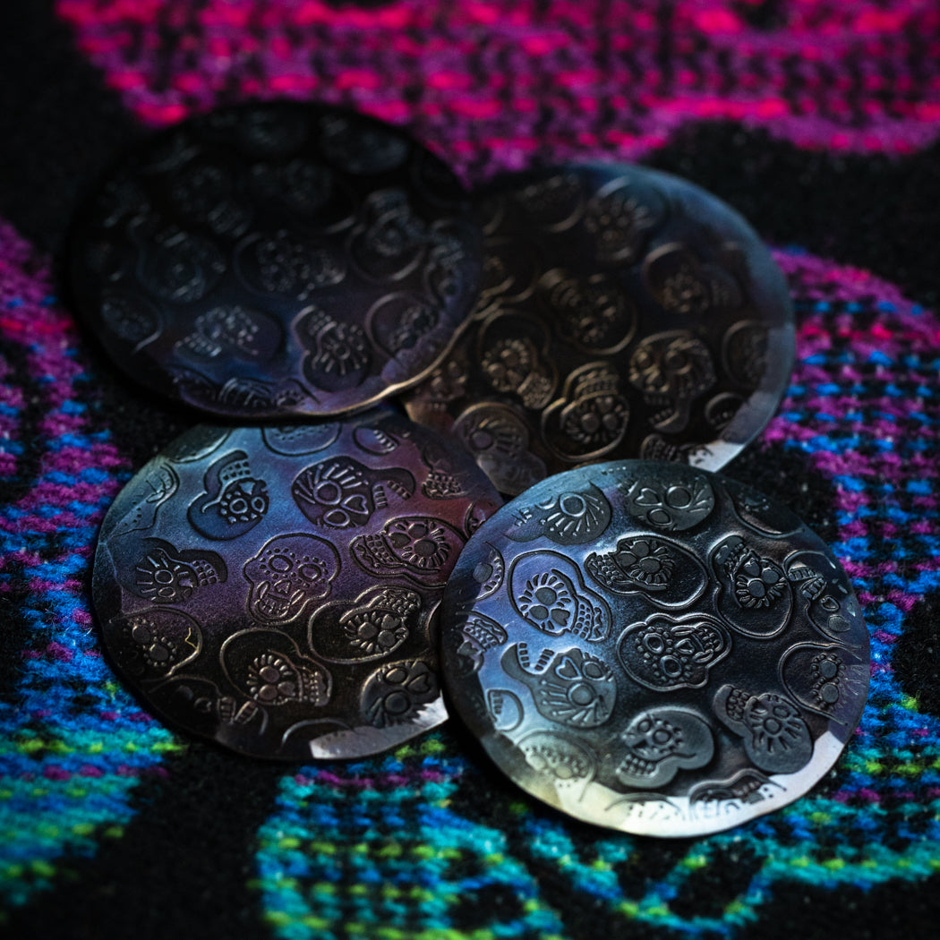 Hand Forged® Pendleton® Sugar Skulls Ball Marker - Oil Can