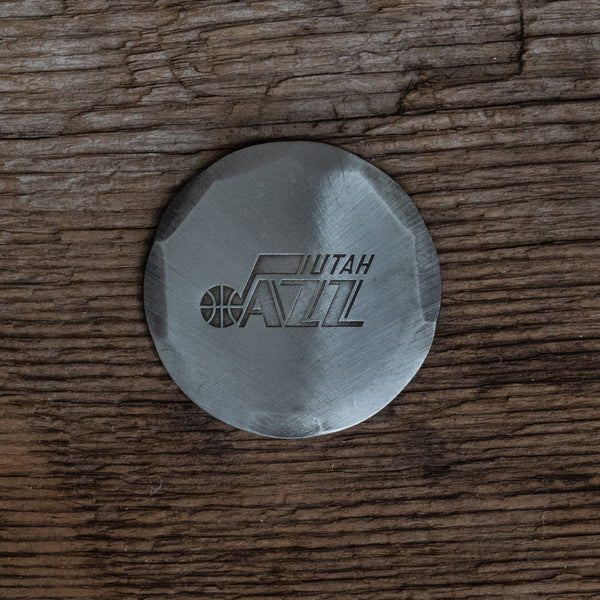 Hand Forged® Utah Jazz Ball Mark - Nickel